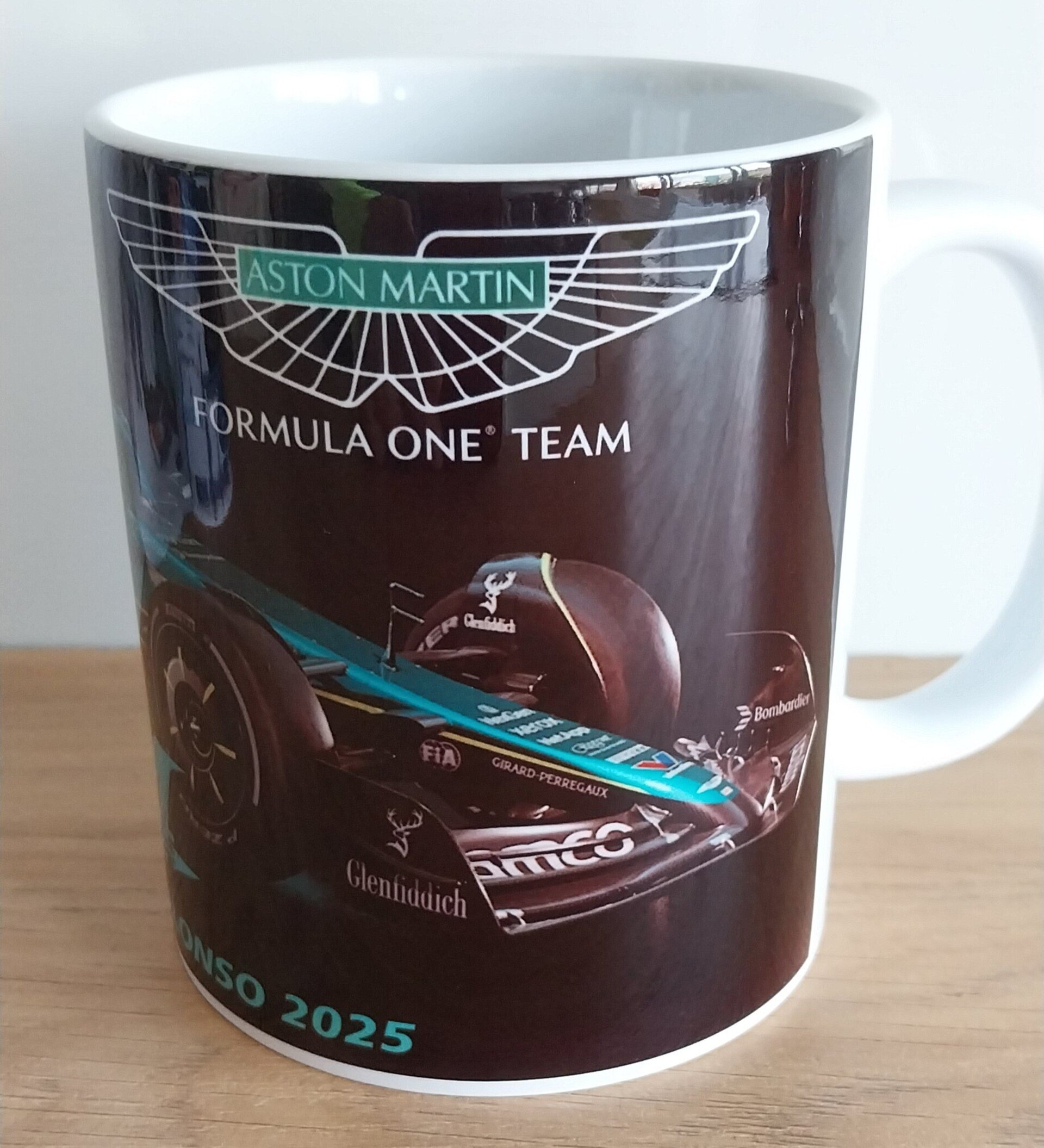Taza Fernando Alonso Aston Martin Formula 1 - 4