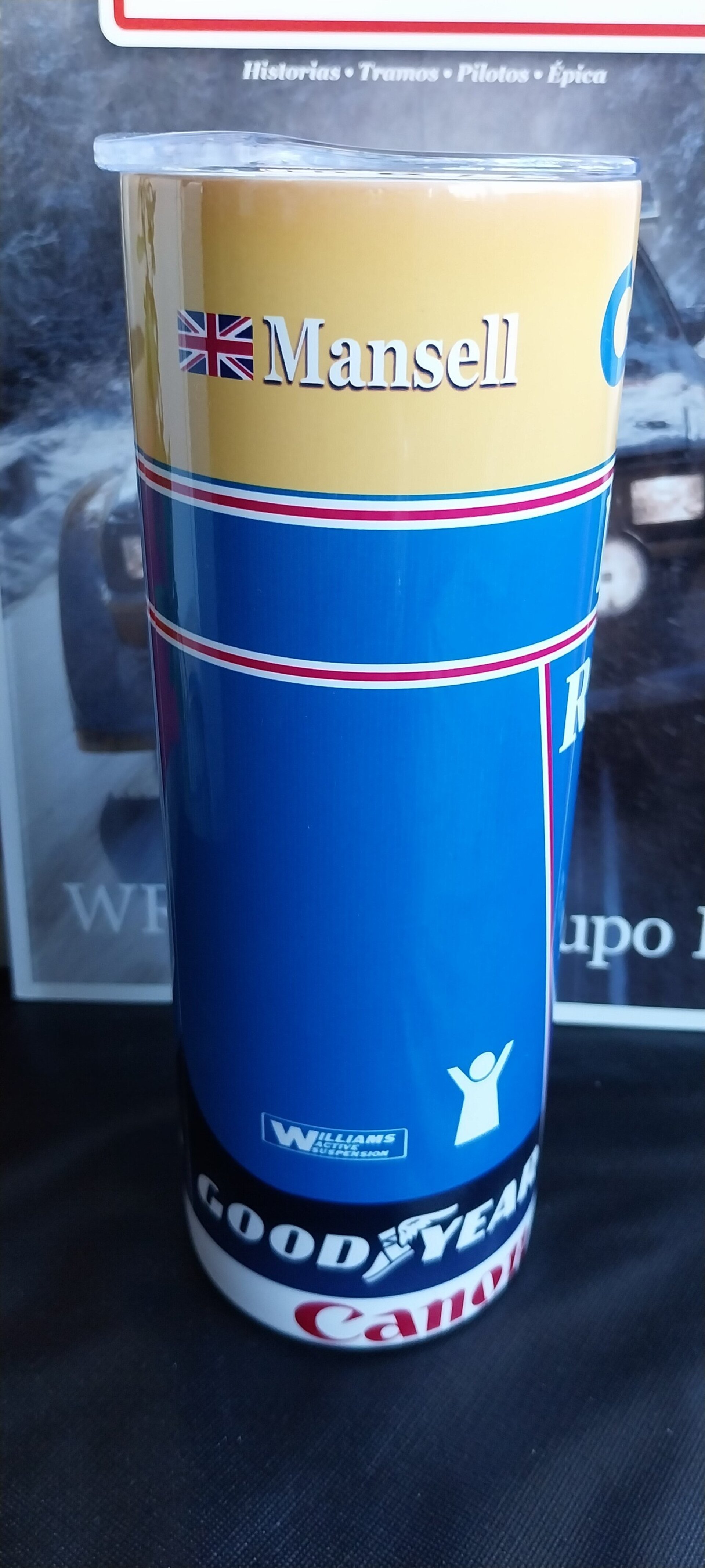Termo Racing Williams Renault F1 Nigell Mansell 1992 Williams F1 - 4