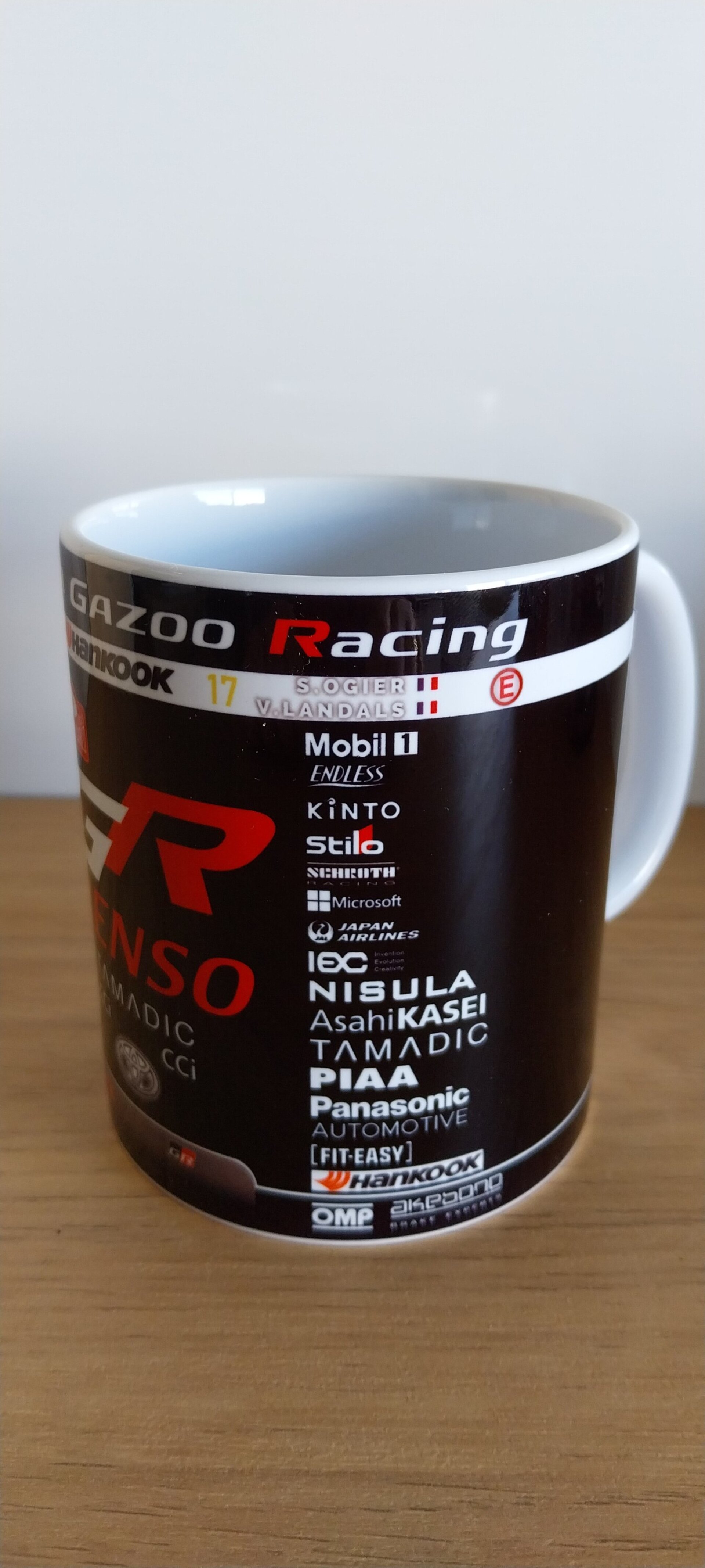 Taza de Café Sebastien Ogier Toyota Yaris Rally 1 2025 WRC - 4