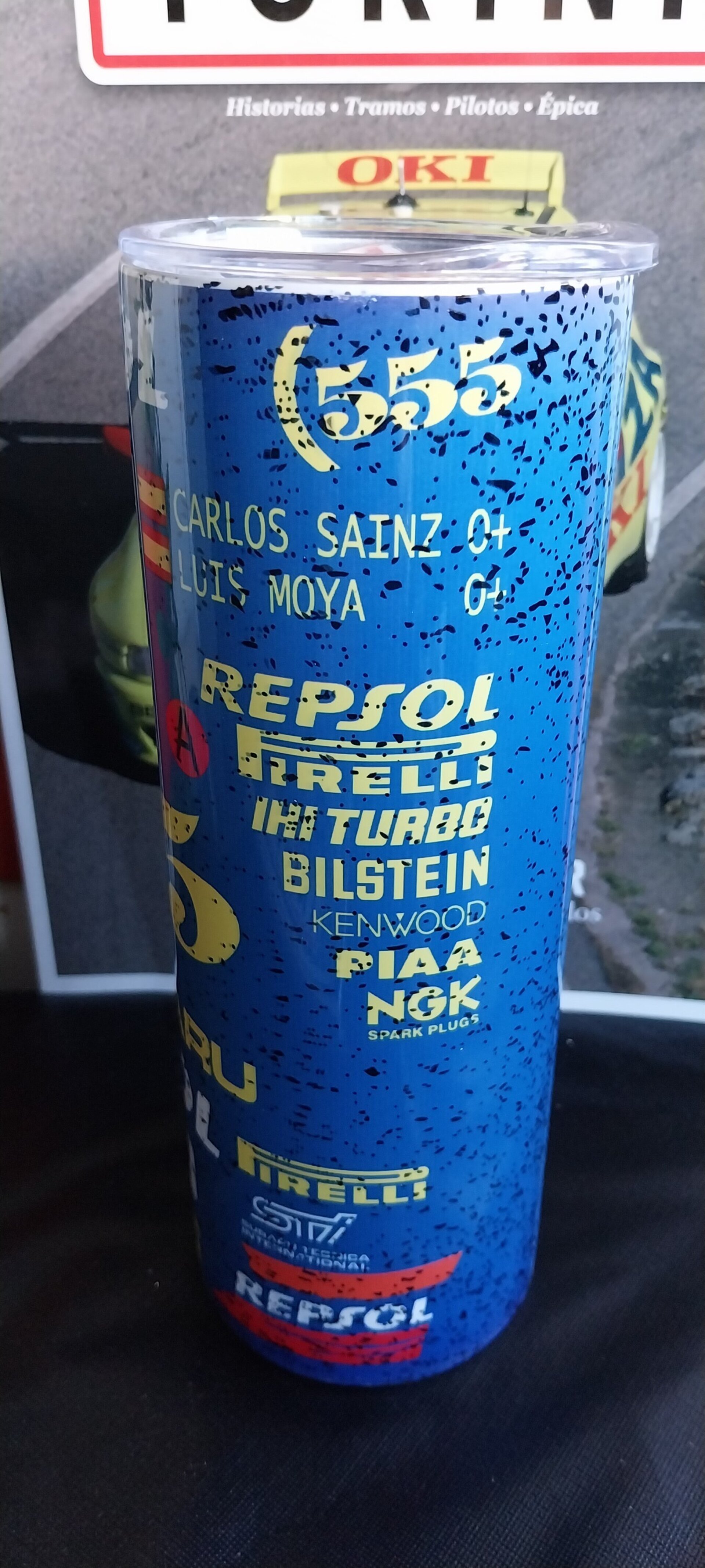 Termo Subaru Impreza 555 Carlos Sainz WRC / WRC Vintage / Prodrive / Tumbler - 8