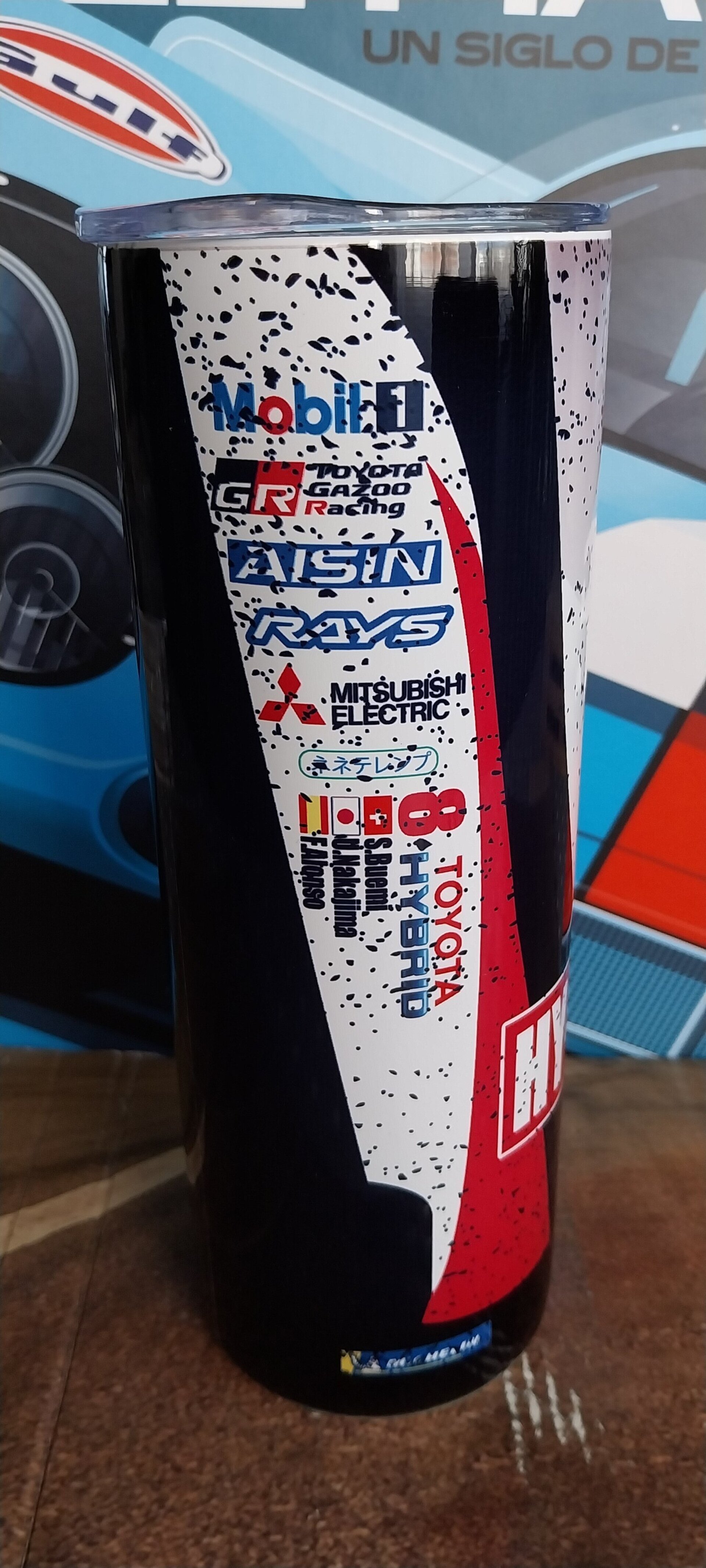 Termo Fernando Alonso Ganador Lemans Toyota TS050 Hybrid - 7