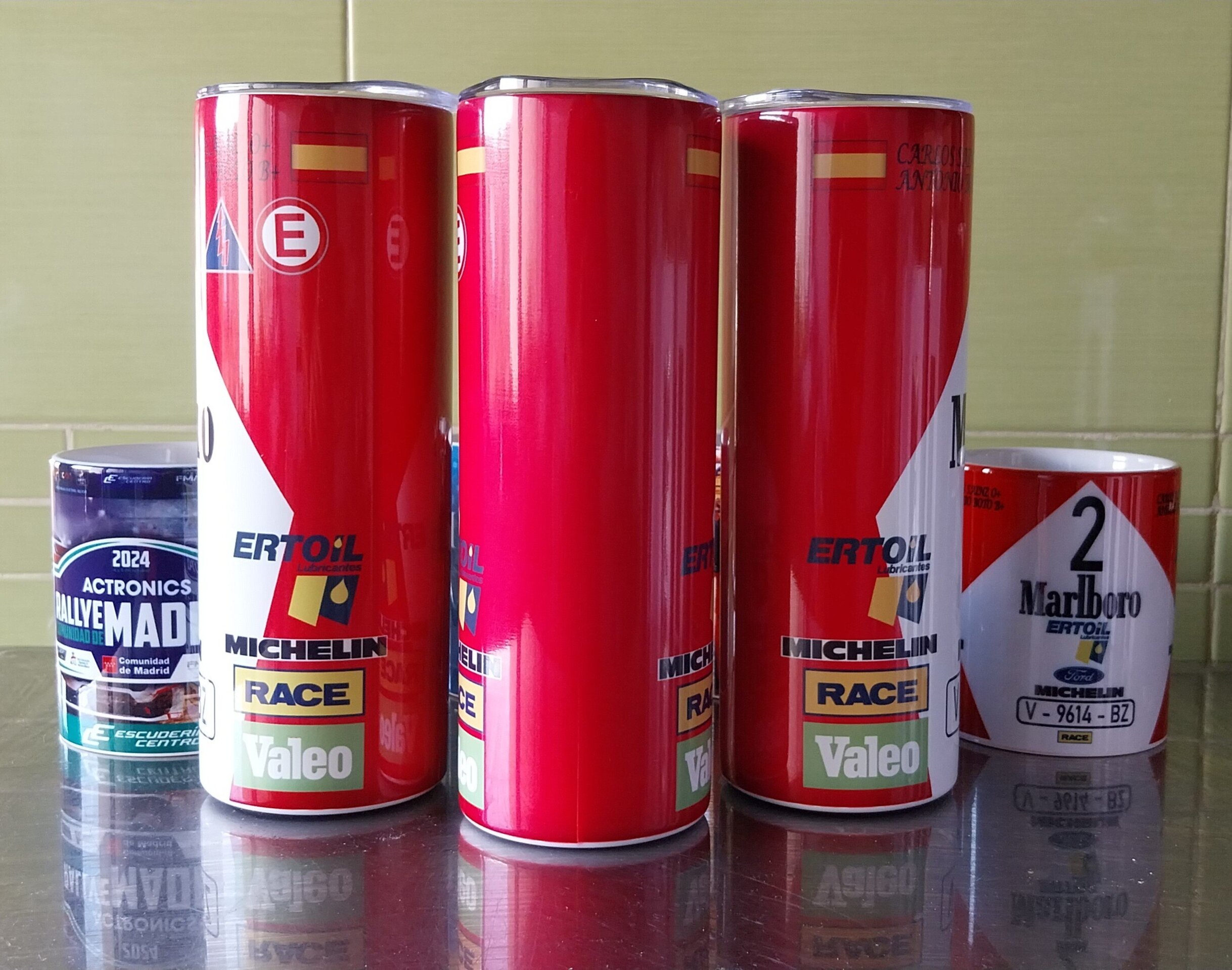Skinny Tumbler Carlos Sainz Ford Sierra RS Cosworth Gr.A - 7