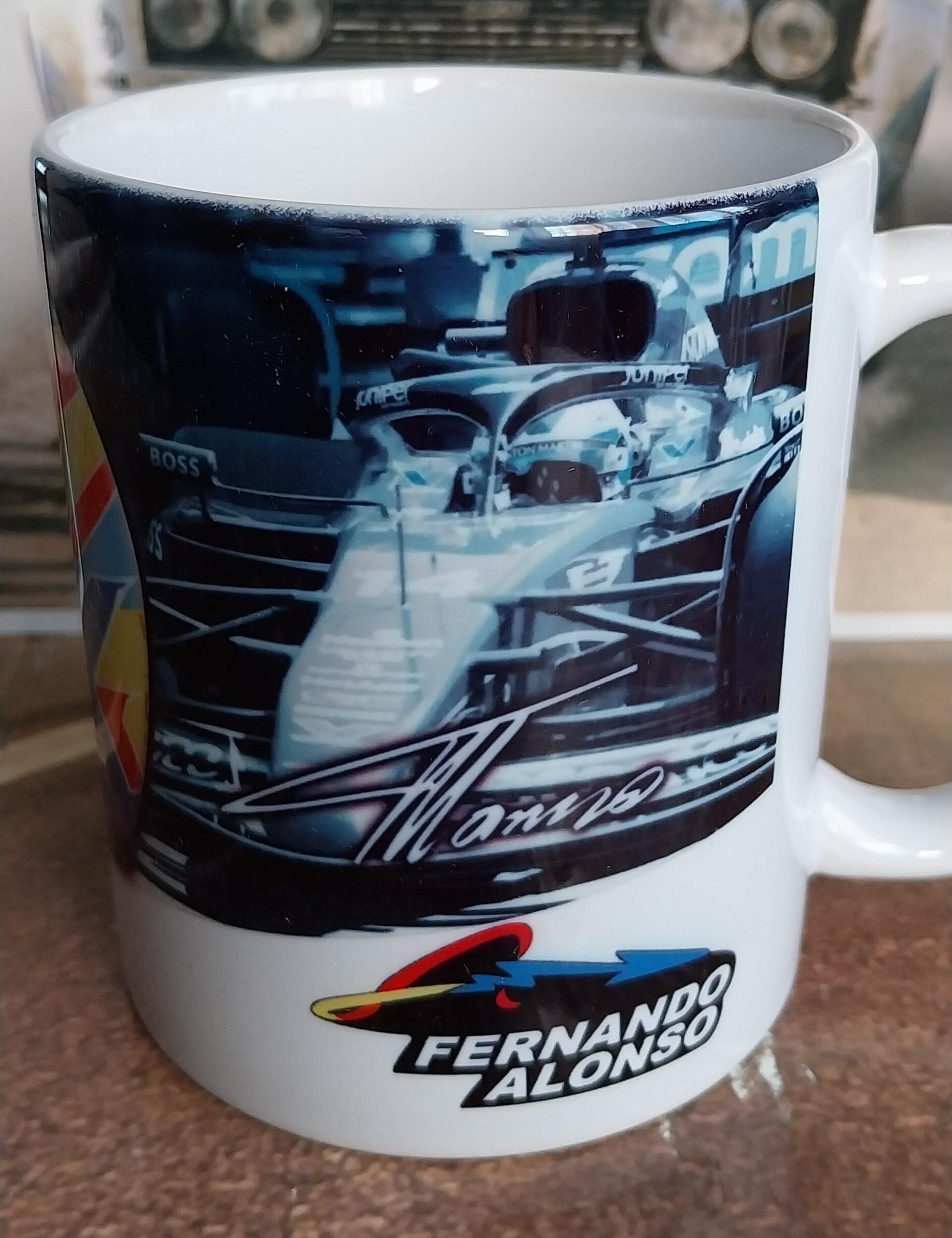 Taza Fernando Alonso Aston Martin Formula 1 - 12
