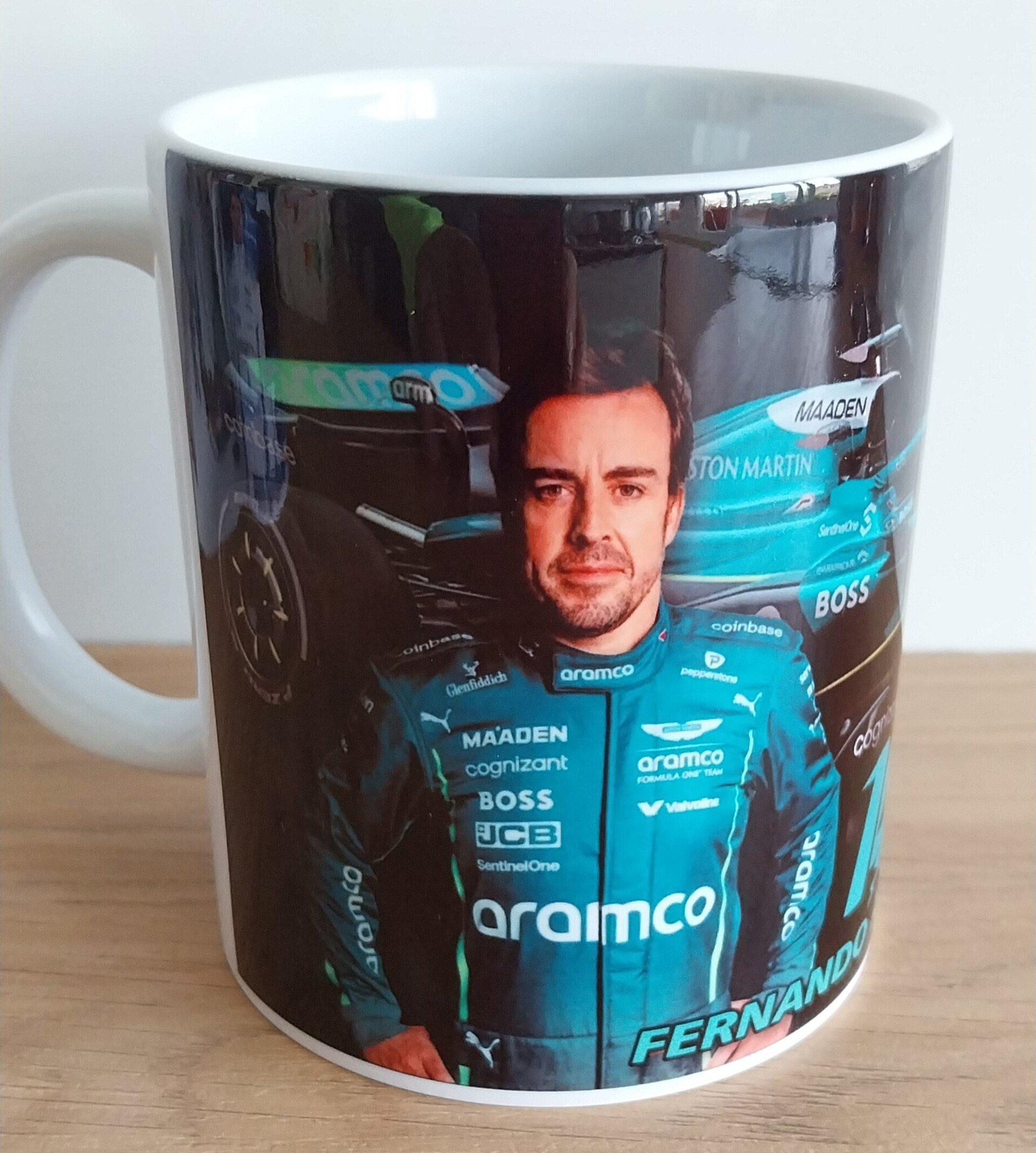 Taza Fernando Alonso Aston Martin Formula 1 - 2