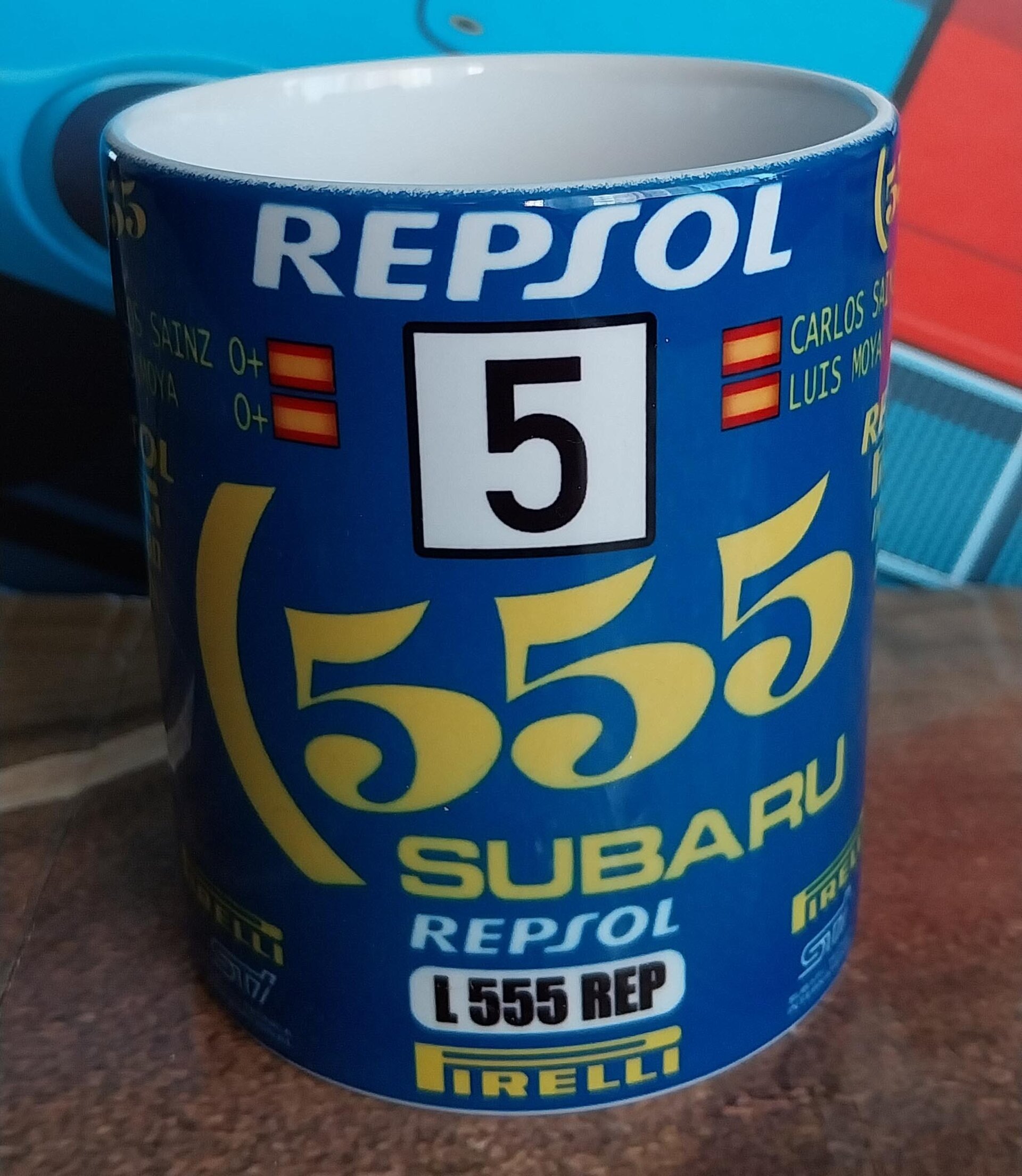 Taza Carlos Sainz Subaru Impreza 555 WRC - 2