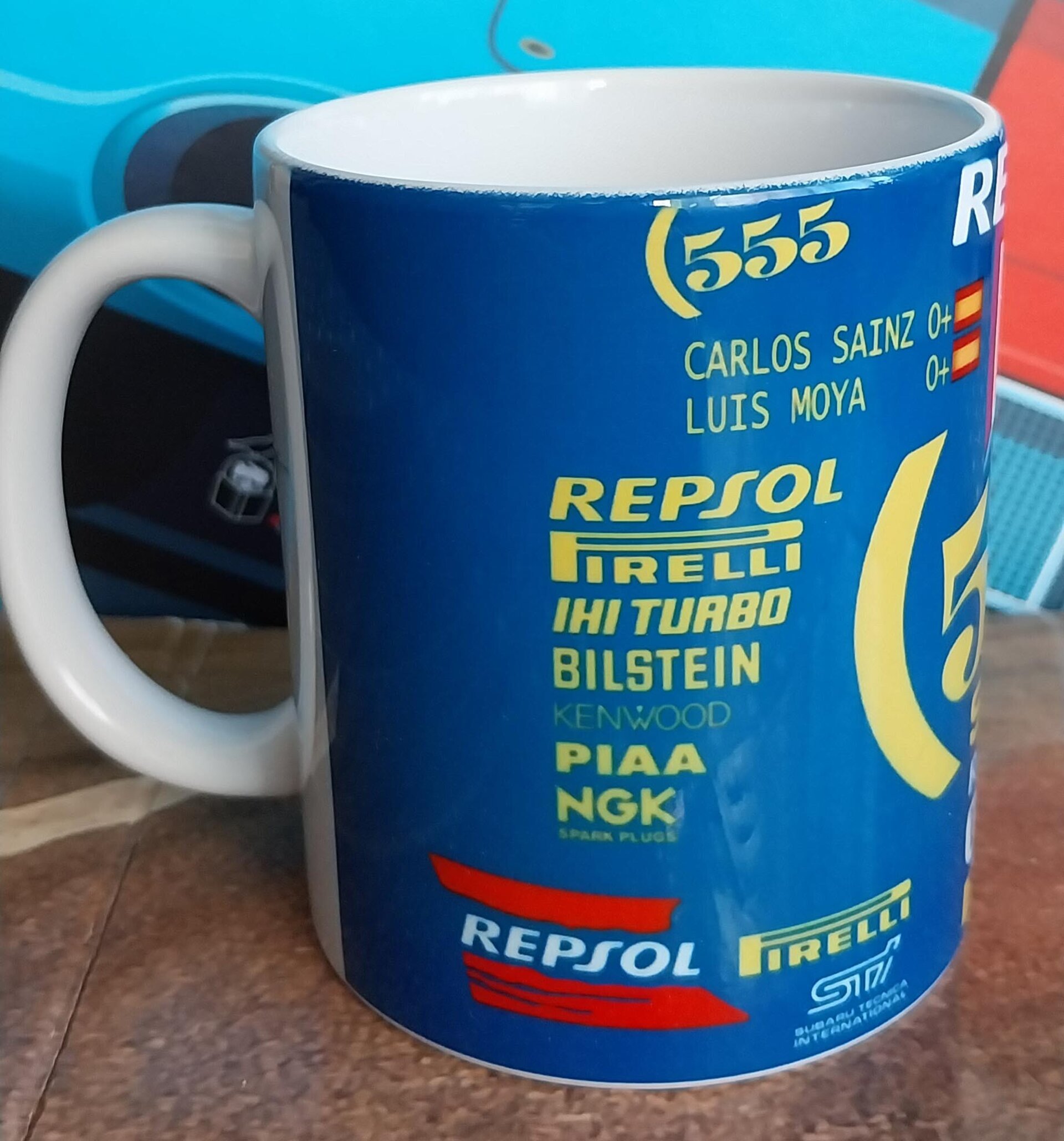 Taza Carlos Sainz Subaru Impreza 555 WRC - 4