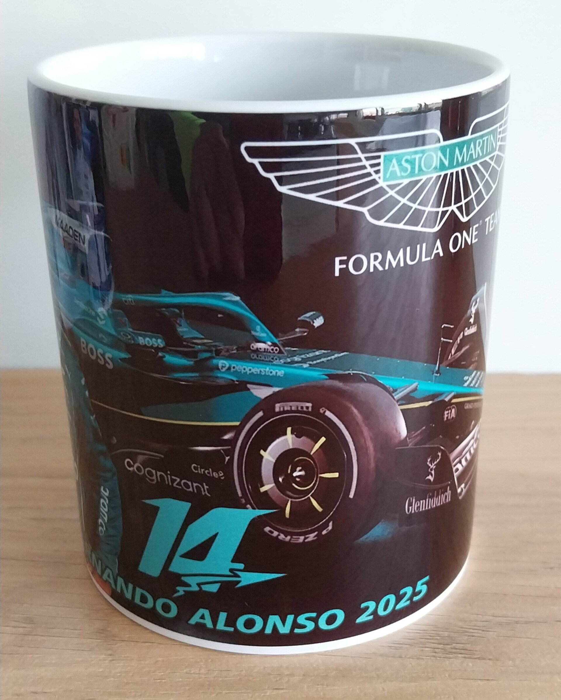 Taza Fernando Alonso Aston Martin Formula 1 - 3