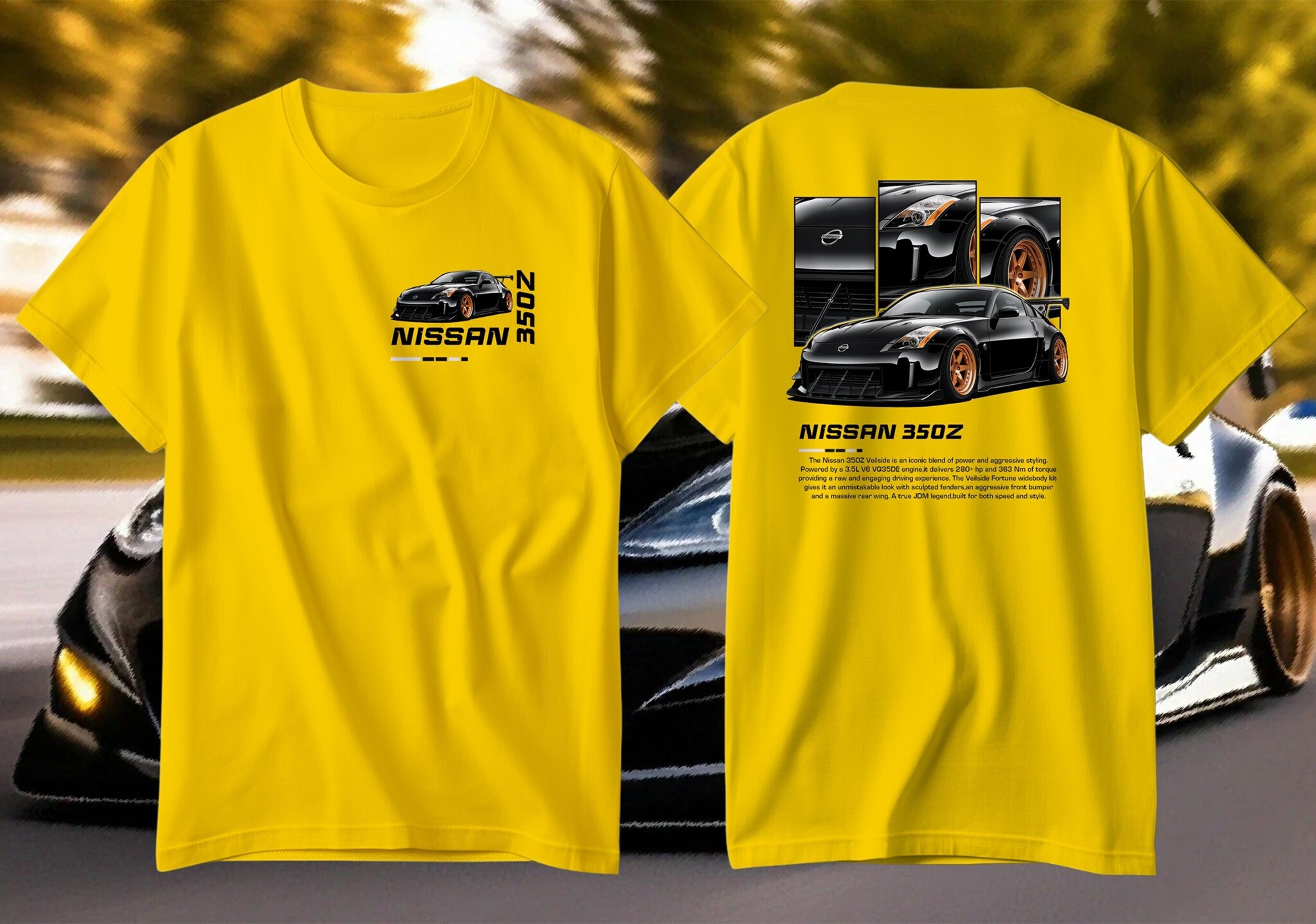 Camiseta Nissan 350Z Veilside - 3