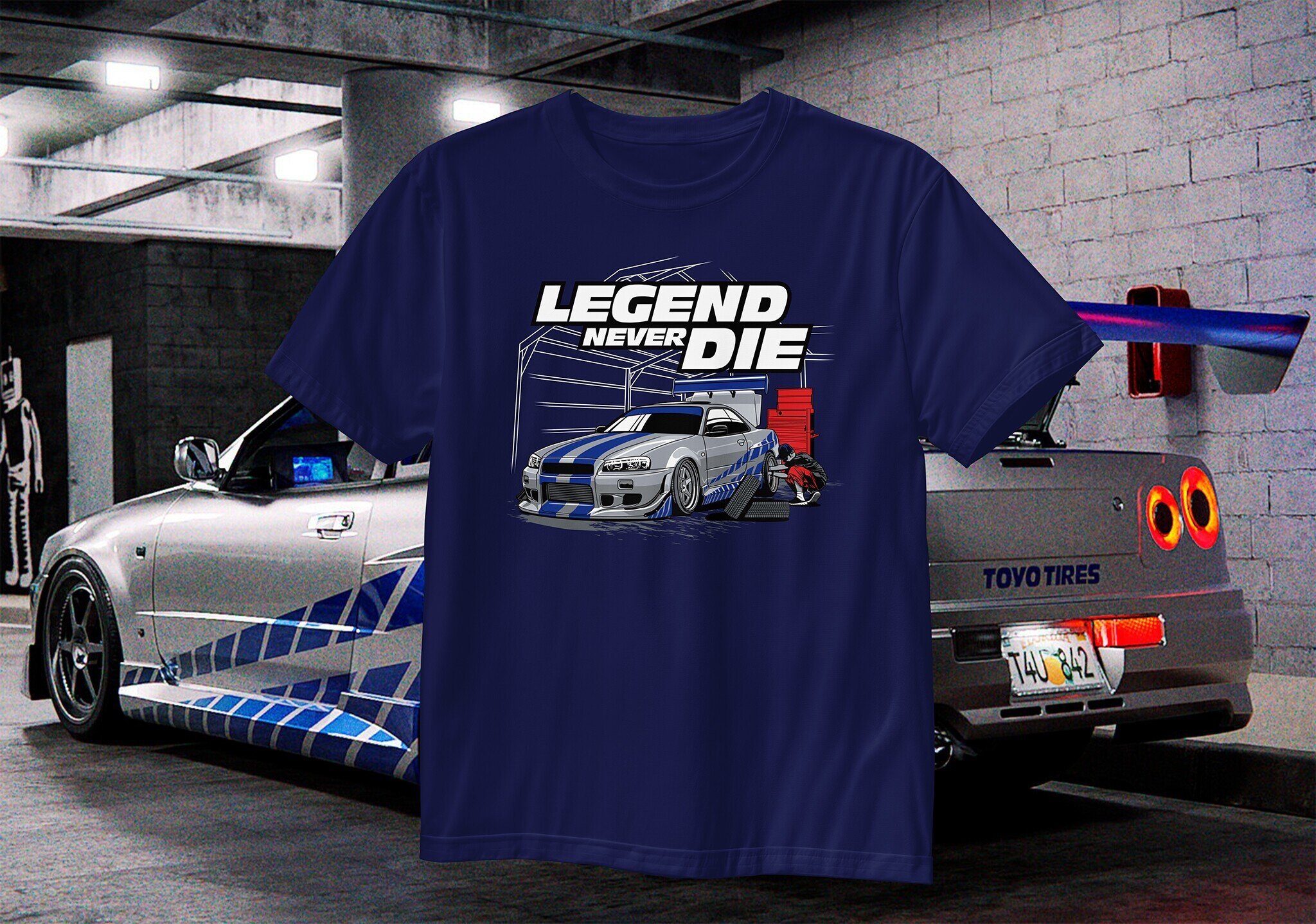 Camiseta Paul Walker 
