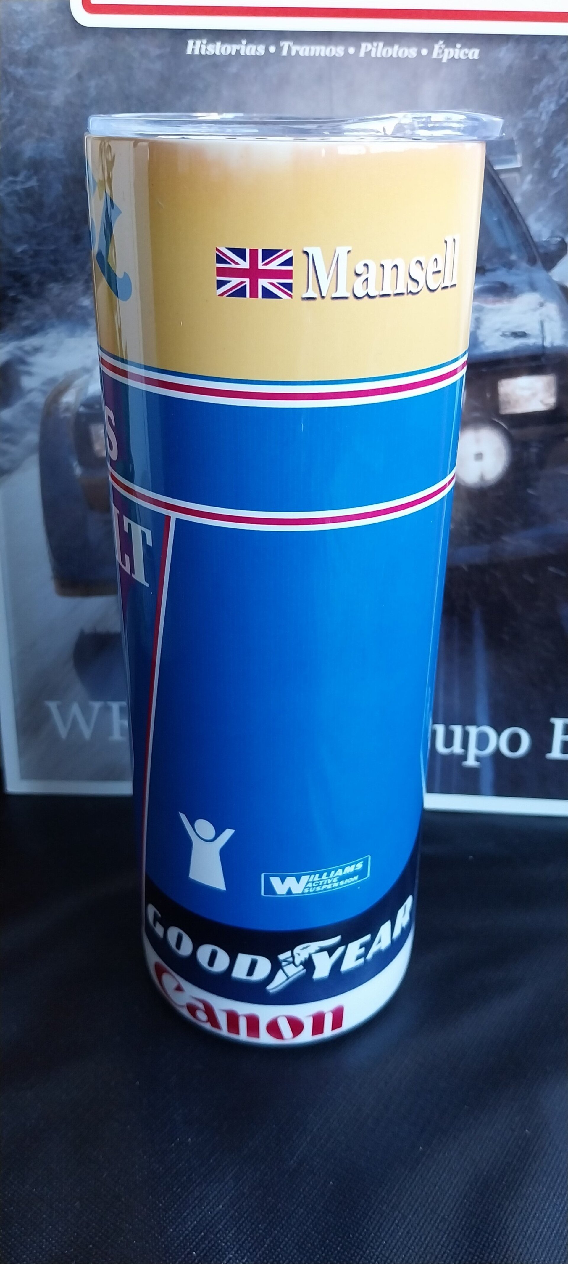 Termo Racing Williams Renault F1 Nigell Mansell 1992 Williams F1 - 5
