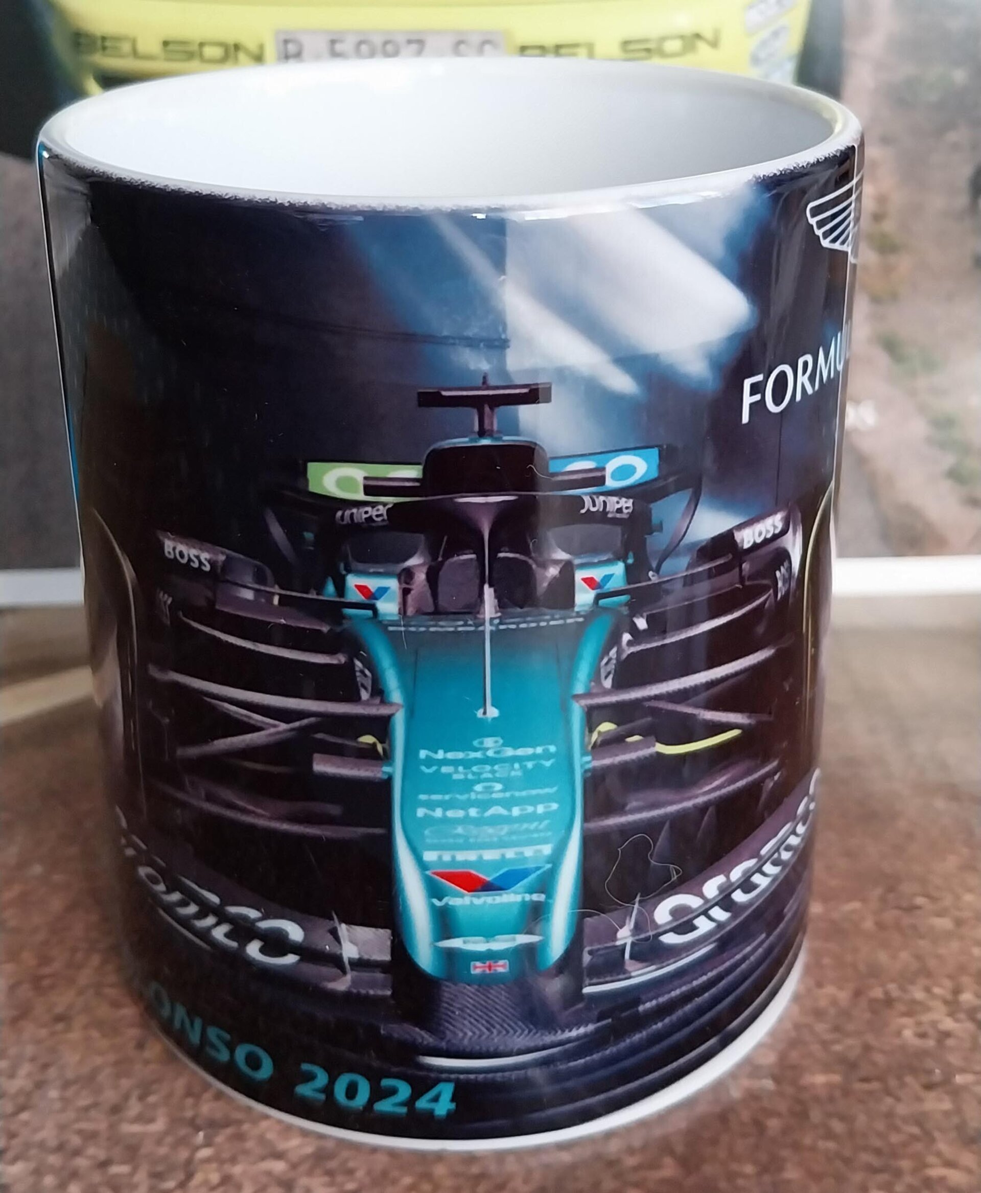 Taza Fernando Alonso Aston Martin Formula 1 - 7