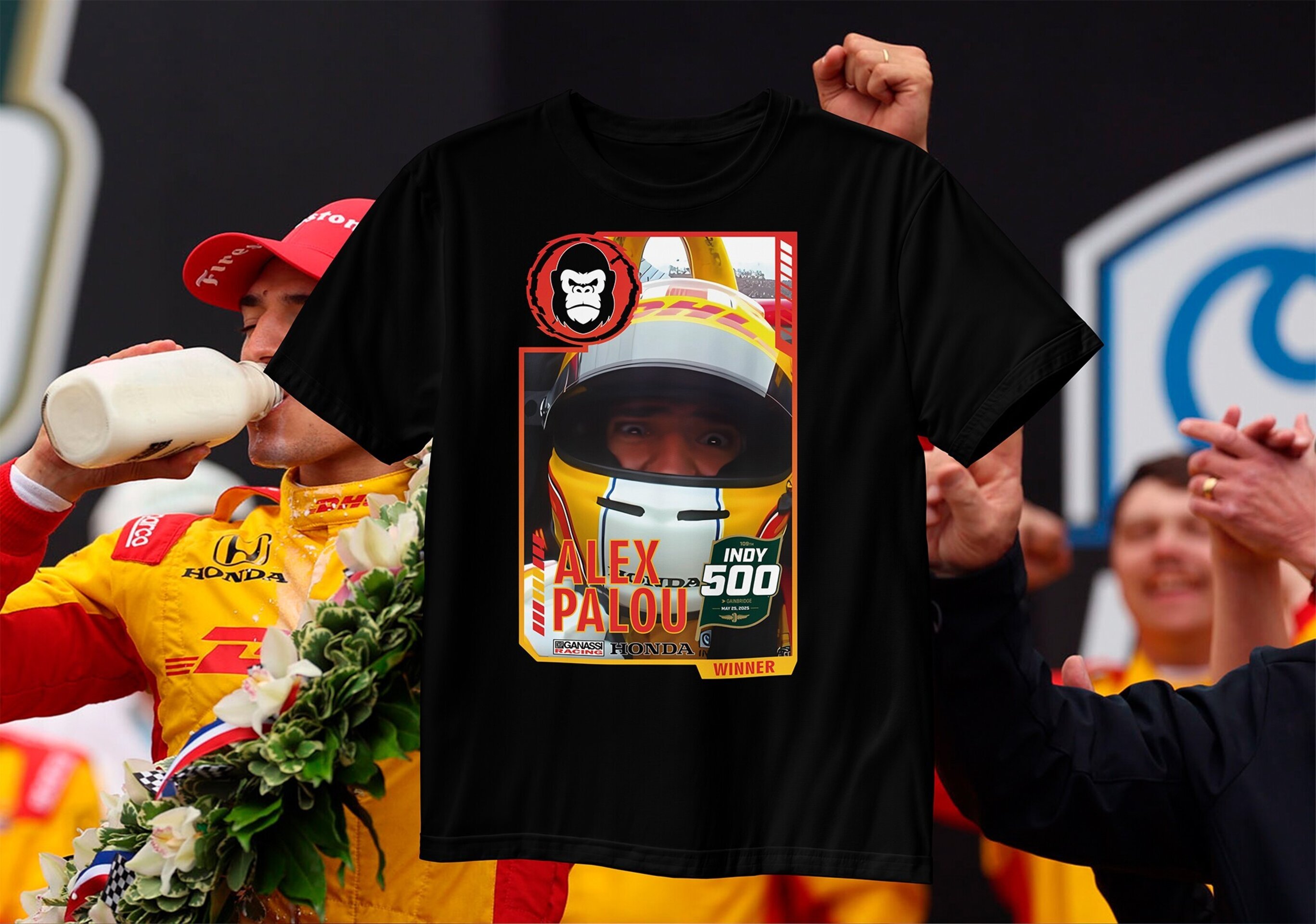 Camiseta Alex Palou ganador Indy 500 2025 - 1