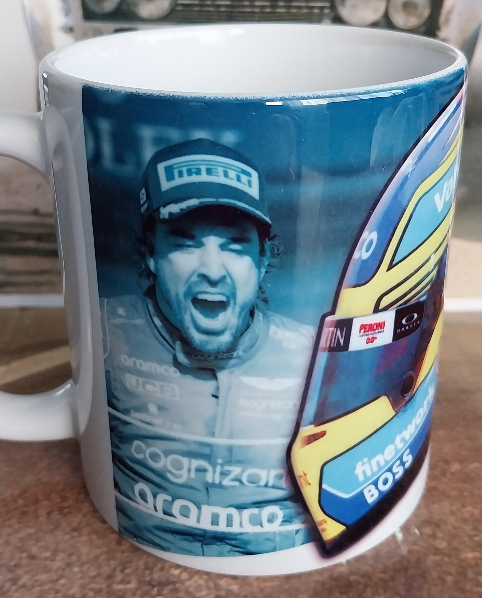 Taza Fernando Alonso Aston Martin Formula 1 - 10