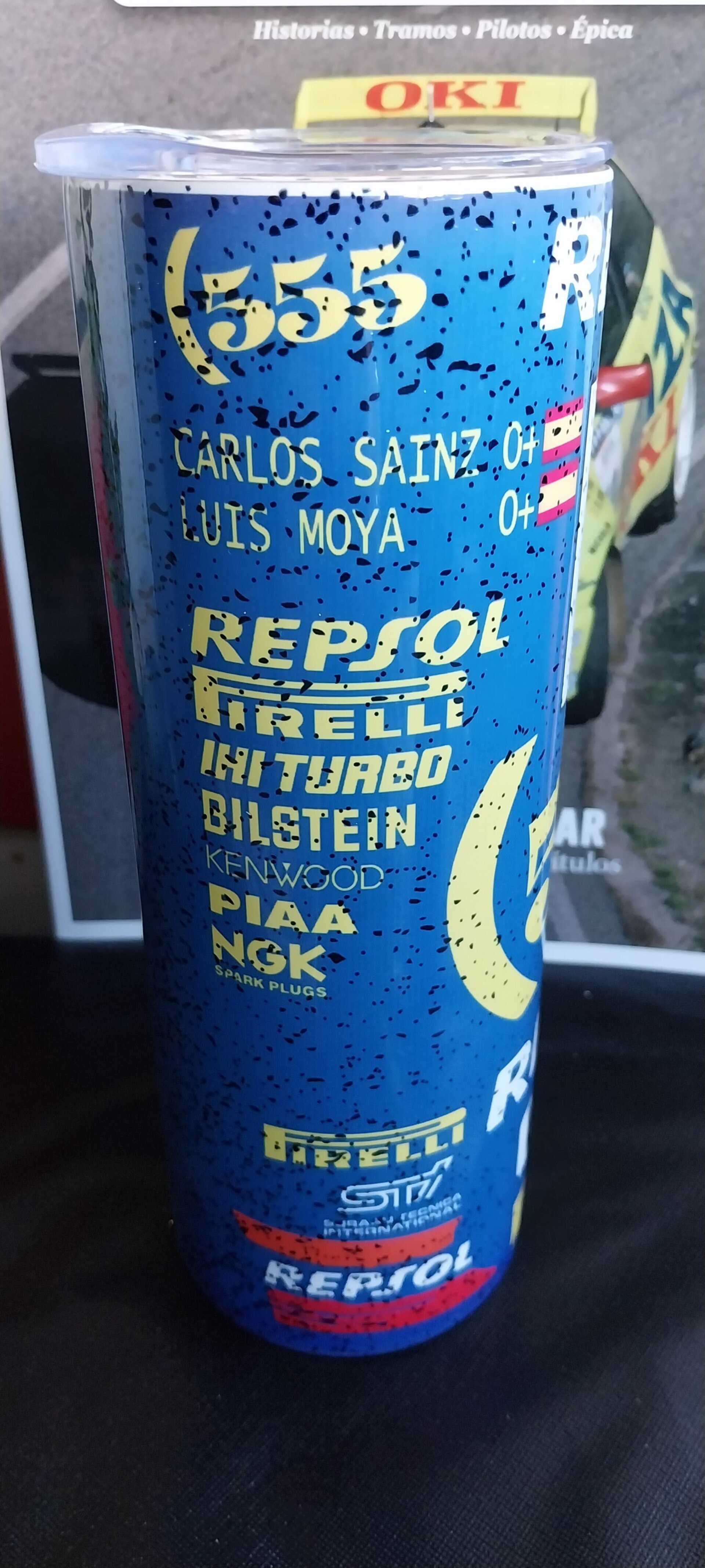 Termo Subaru Impreza 555 Carlos Sainz WRC / WRC Vintage / Prodrive / Tumbler - 7