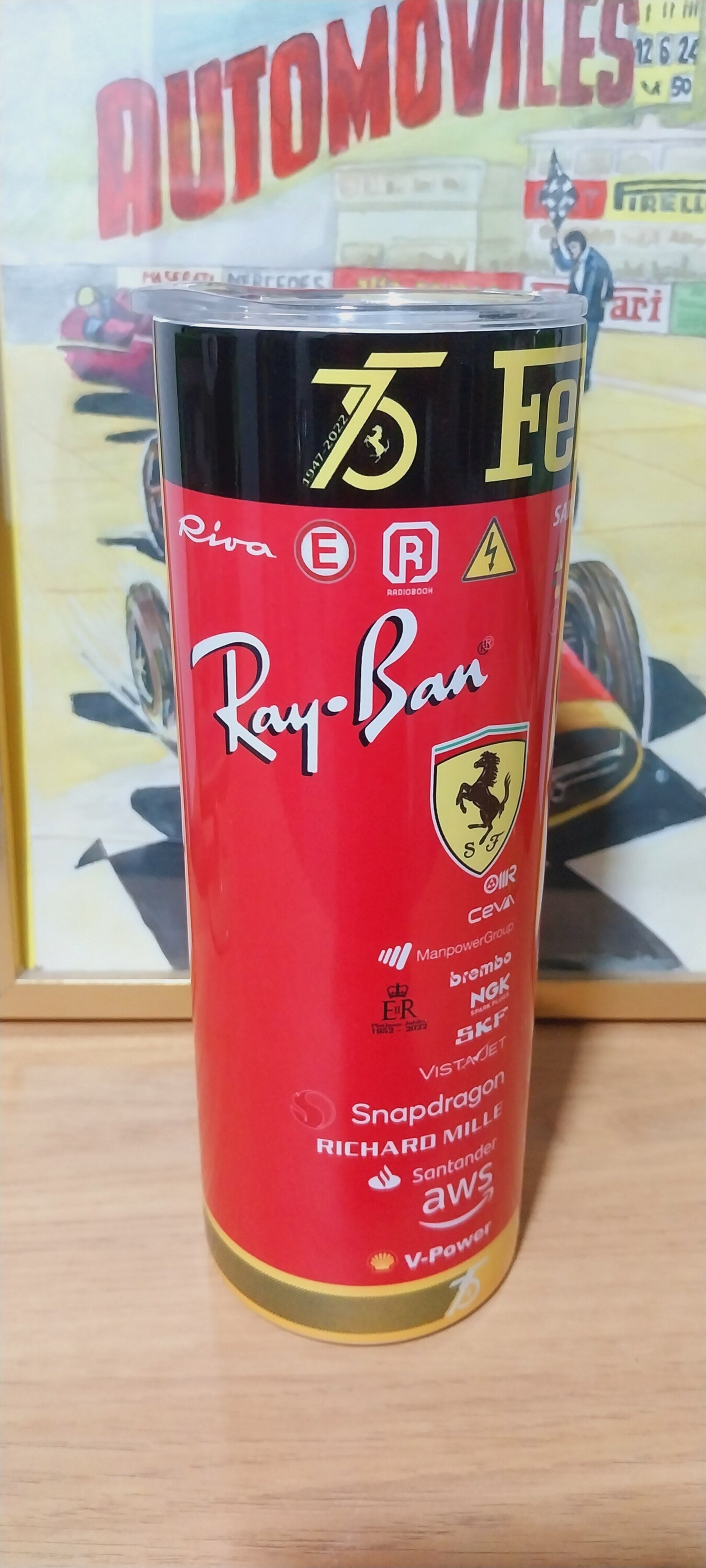 Termo Carlos Sainz / Charles Leclerc / Escudería Ferrari F1 75 Aniversario - 4