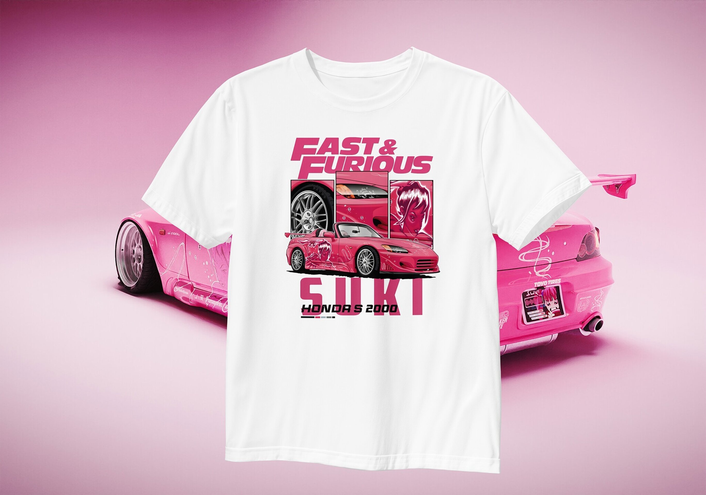Camiseta Suki Fast and Furious Premium Algodón 100% 190gr - 4